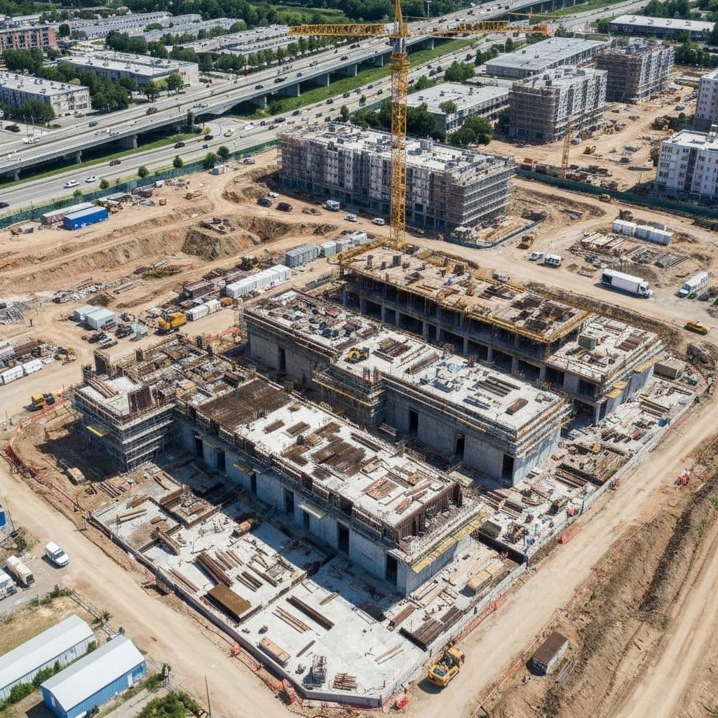 Großbaustelle - Digitale 3D-Baudokumentation